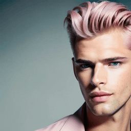 Quiff Light Pink Hairstyle profile picture for men